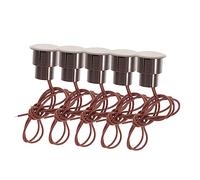 Mobestech 5piezas Interruptor Magnético Magnéticos Para Alarma Compatible Puertas y Ventanas Negros