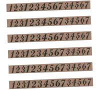 Mobestech 6 Hojas de Pegatinas de Escala de Notas Musicales para Instrumento de Lengua, Herramientas Auxiliares Removibles de Papel para Aprendizaje y Práctica