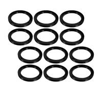 Mobestech 6 Pares De Anillos Espaciadores De Plástico para Altavoces Adaptadores De Altavoces para Puertas De Coche Anillos Adaptadores