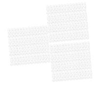 Mobestech 600piezas Ganchos Ajustables Para Conectores Antideslizantes Para Soporte Para Oídos Compatible Blanco