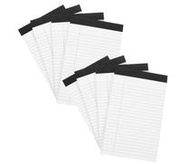 Mobestech 8 piezas de Notas con Rayadas Arrancables Unidades para Oficina y Uso Portátil Cuaderno de Bolsillo Práctico y Funcional para y Recordatorios