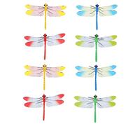 Mobestech 8 Piezas Decoraciones de Dragón Realistas Adornos de Forma de Interesantes