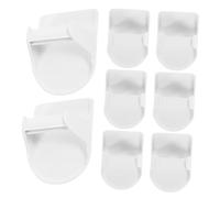 Mobestech 8 piezas Soporte de Pared Adhesivo para Botellas Spray Colgadores Prácticos para Cocina y Baño Montaje sin Taladro Ganchos Duraderos Fácil de Instalar y Quitar sin