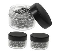 Mobestech 900 Piezas Bola De Mezcla De Pintura Bolas De Pintura Diluyente De Esmalte De Uñas con Gotero Bolas Agitadoras De Esmalte De Uñas De Limpieza Acero Inoxidable Limpio