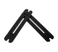 Mobestech Accesorio Anti-ingestión para Ranura de Tarjeta Atm de 56 Mm, Soporte Plástico Gris para Dispensador de Tarjetas Bancarias, Paquete de 2 Piezas para Reparación y Mantenimiento