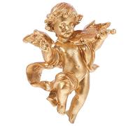 Mobestech Adornos De Esculturas De Ángeles Vintage Figura De Ángel De Resina para Decoración De Entrada Artesanía De Ángel para Pared