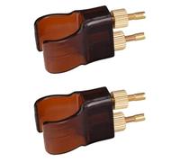 Mobestech Afinadores de Erhu de Cobre 2 Piezas, Ajustador Fino para Cuerdas, Accesorios Duraderos para Instrumentos Musicales, Precisión Profesional para Erhu y Huqin, Uso Color Aleatorio