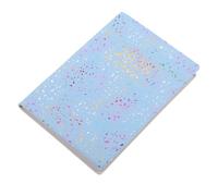 Mobestech Agenda Anual 2026 A7 Mini Cubierta de Poliuretano Azul Libreta de Bolsillo Portátil Calendario Diario y Mensual en Inglés Papel Resistente para Planificación Académica y