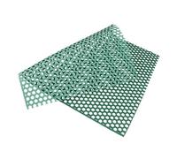 Mobestech Almohadilla Base para Jaula de Perro Tapete de Drenaje de Orina para Mascotas Malla Aislante Verde Fácil Limpieza y Protección del Espacio Interior