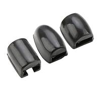 Mobestech Almohadillas de Silicona para Llaves Laterales de Saxofón Negro, 3 Piezas, Tamaño Pequeño, Accesorio Compatible para Saxofones Alto, Tenor y Soprano, Protección Práctica