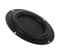 Mobestech Altavoz De Radiador De Graves Membrana Vibratoria De Goma Para Coche Repuesto De Diafragma Para Subwoofer Para Altavoz De Radiador Pasivo