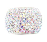 Mobestech Anillo Decorativo Para Reposacabezas De Coche Cristales Brillantes Accesorios Para Interior De Suv Decoración De Cristal Para Coche