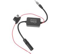 Mobestech Antena para Radio FM Coche 12v, Adaptador de Audio del Coche Señal Mejorada, bajo Consumo ≤70ma, Compatible Estéreo Automóvil, Uso en Electrónica Automotriz