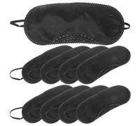 Mobestech Antifaz Transpirable para Juegos de Mesa, Venda Ojos Ajustable Adultos, Pack de 12 Unidades para Fiestas y Actividades Nocturnas
