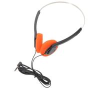 Mobestech Auriculares Retro con Cable para Móvil y Dispositivos de Reproducción, Sonido Estéreo y Aislamiento de Ruido, Diseño Clásico con Espuma y PVC, Ideales para Viajes y Estudio