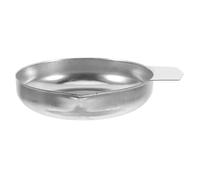 Mobestech Bandeja de Acero Inoxidable para Báscula Digital Resistente y Versátil para Joyería Laboratorio y Uso Farmacéutico Diseño Profundo para Pesaje Preciso