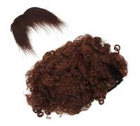 Mobestech Barba Postiza Para Hombres Peluca y Bigote De Pirata Para Disfraces Accesorio De Fiesta