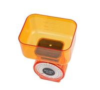 Mobestech Báscula Mecánica de Cocina Alta Precisión sin Batería Plataforma Plástica para Alimentos Uso Doméstico Color Aleatorio Color Aleatorio