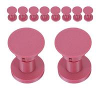 Mobestech Base de Coral Ajustable de Doble Cabezal en Forma de T Soporte para Fragmentos de Coral de 3 Cm Color Calcio Marino 10 Piezas para Acuario Marino Agua Dulce Accesorios para