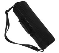 Mobestech Bolsa de Almacenamiento y Protección Confiable para Flauta y Clarinete de Tela Oxford Negra, Diseño Simple Portátil y Conveniente para Instrumentos Musicales