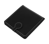 Mobestech Bolsa de Recogida para Púas de Guitarra Negra de Material Sintético, Soporte Organizador, Fácil de Llevar y Mantiene Púas en Orden