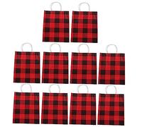 Mobestech Bolsas De Papel Kraft Para 10 Unidades Perfectas Para Centros Comerciales Escuelas Viajes Trabajo y Más