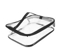 Mobestech Bolso de Almuerzo Portátil de Transparentes Bolsa de Maquillaje Duradera y Gran Capacidad para Gimnasio y Uso Diario