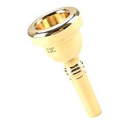 Mobestech Boquilla Para Trompeta Accesorio De Trompeta Dorada Para Practicar y Tocando Concierto