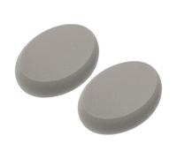 Mobestech Borla Ovalada para Maquillaje Facial y Polvos Sueltos, Esponja Flexible de Poliuretano, Lavable y Esponjosa, Adecuada para Base y Maquillaje de Mujer