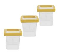 Mobestech Caja de Cría para Peces Acuario 3 Unidades Contenedor Flotante Transparente Divisor Doble Capa para Aislamiento y Reproducción de Alevines, Compatible Guppies, Bettas y Camarones,