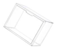 Mobestech Caja de presentación a Prueba de Polvo Titulares Mostrar contenedor de Pan magnético Zapatos panera Cajas con Tapas Vitrina hermética Cajas de Zapatillas la Mascota Transparente