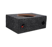 Mobestech Caja De Subwoofer para Coche 10 Pulgadas Carcasa De Madera Resistente, Diseño Ultrafino y Cerrado para Graves Profundos, Instalación Sencilla, Equipo Acústico para Vehículo