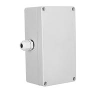 Mobestech Caja Eléctrica Exterior de Plástico Abs Estructura 1 Entrada y 3 Salidas, Diseño Compacto y 12 Terminales para Sistemas de Vigilancia Residencial E Industrial