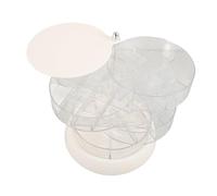 Mobestech Caja Joyero Giratorio Organizador De Joyas Soporte Para Collares Almacenamiento Decorativo Joyero Para Mujer