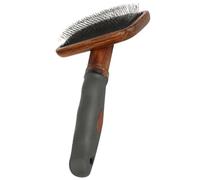 Mobestech Cepillo de Madera para Fieltrar Lana con Aguja de Acero Cardador Manual Ergonómico para Proyectos de Manualidades de Lana Herramienta Versátil para Tejer y Fieltrar Fibras