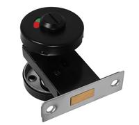 Mobestech Cerradura de Puerta para Baño Público de Acero Inoxidable 304 Indicador de Privacidad Ocupado/libre, Cerradura sin Llave Resistente E para Uso Comercial en Cuartos de Baño