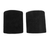 Mobestech Cinta Autoadhesiva Negra 8X10 CM 2 Piezas Tiras Antideslizantes para Cojines de Sofá y Colchones Sujeción Reutilizable para Muebles y Organización en Hogar y Oficina