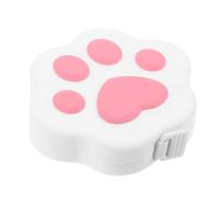 Mobestech Cinta Métrica de Sastre Pequeña Retráctil Diseño de Pata de Gato, Mini Cinta Métrica para Medir el Cuerpo, Flexible y Portátil para Costura y Medidas Corporales, Color Claro Patas