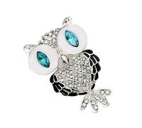 Mobestech Clip De Aromaterapia Para Coche Creativo Forma De Búho Difusor De Perfume Sólido Decoración Interior Del Automóvil Para Uso Diario