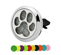 Mobestech Clip para Perfume de Coche de Difusor de Aromaterapia para Ventilación de Coche Ambientador con Aceite Esencial para Uso Color Aleatorio