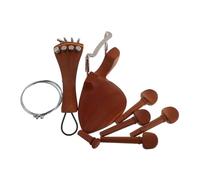 Mobestech Completo Accesorios Violín Madera Robusta con Clavijas Afinación Cordal Endpin y Mentonera para Diversas Técnicas y Géneros Musicales