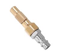 Mobestech Conector Rápido Macho para Manguera de Aire de Compresor Adaptador de Latón Resistente con Rosca para Inflador de Neumáticos Compatible con Válvulas de Tabla de Paddle y Boquillas
