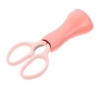 Mobestech Cortador Multifuncional de Alimentos y Pelador de Patatas Inoxidable Accesorio de Cocina Práctico y Portátil Color Rosa para Preparación de Comidas