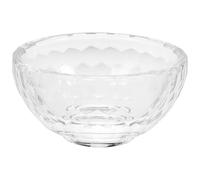 Mobestech Cuenco para Facial de Vidrio Transparente 8 CM, Tazón para Mezclar Aceites Esenciales, Cuenco Facial de Salón Portátil, Adecuado para Tratamientos Spa y Cuidado