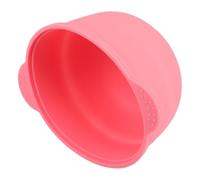 Mobestech Cuenco para Mascarilla Facial de Silicona Rosa, Recipiente para Derretir Cera y Mezclar, Reutilizable y Fácil de Limpiar, para Cera de Belleza y Artículos de Fusión, Uso en Casa