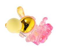 Mobestech Decoración de Conejo Astronauta de Resina para Oficina y Hogar Adorno de Escritorio y Vehículo Estatua Ligera y Adorable para Cumpleaños Año y Bodas