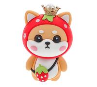 Mobestech Difusor de Aromaterapia para Coche Clip Giratorio 360°, Decoración Interior Diseño de Perro Caricatura, Accesorio Ligero y Duradero para Ventilación, Ambientador para Mujeres