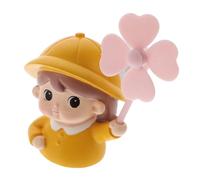 Mobestech Difusor De Para Ventilación De Coche Clip Decorativo De Aromaterapia Adorno De Cartoon De Niña Fragancias Mejora El Aire y Estilo Interior Del Vehículo