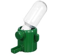 Mobestech Dispensador Automático Agua para Pájaros con Diseño Cactus sin Derrames Fácil Instalación para Jaulas Pequeñas Adaptado para Periquitos Pinzones y Calopsitas Sistema Goteo Preciso