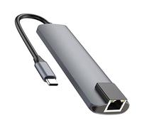 Mobestech Docking Station Type-c con Puerto De Carga PD y Adaptador Multi-Funcional para Ordenadores Portátiles Compacto y Material Duradero Conectividad Sin Controladores Necesarios